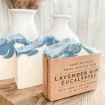 Lavender Mint Eucalyptus cold process soap recipe for beginners