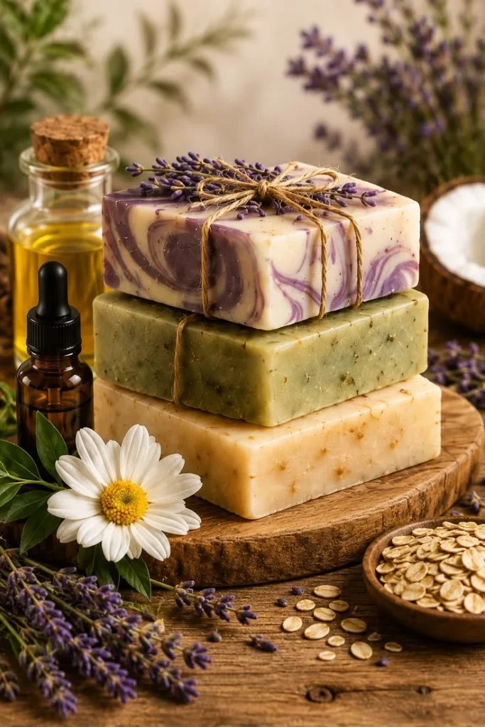 Step-by-step guide on making artisan soap at home