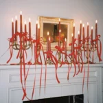 A colorful party setting with balloons and decorations, perfect for celebrations.