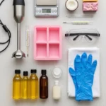 Essential soap making tools for beginners to minimize mess and save time.