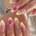 Stylish nail designs for moms showcasing various creative styles and colors.