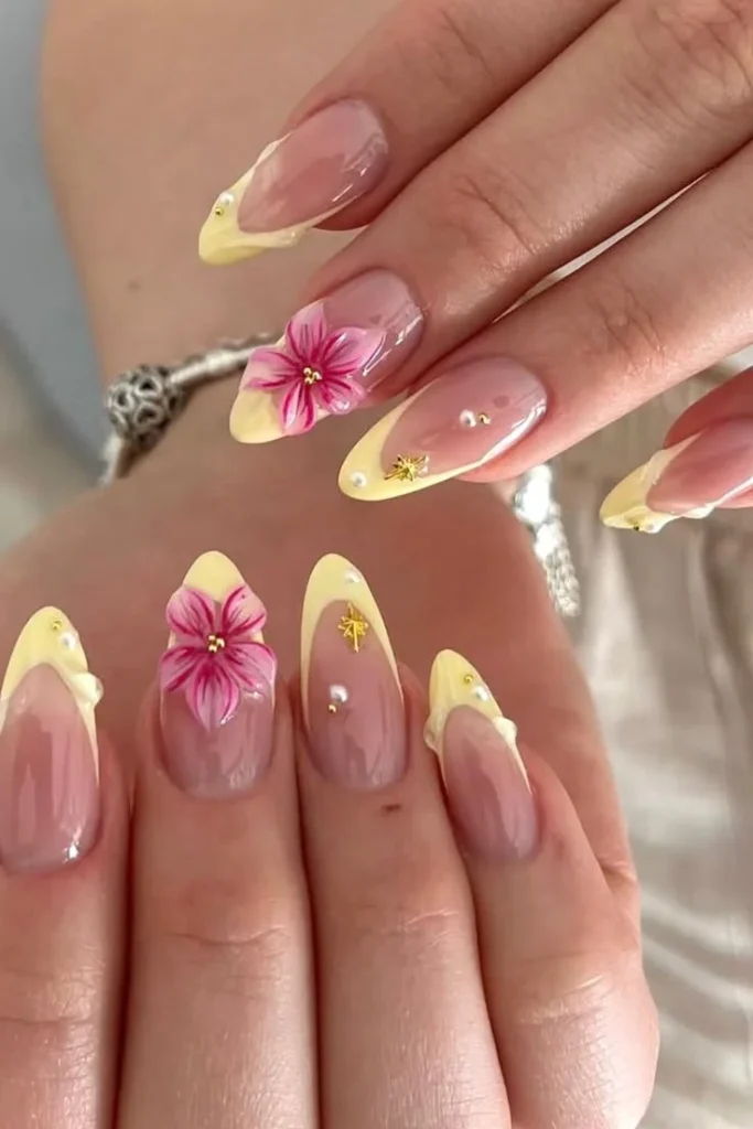 Stylish nail designs for moms showcasing various creative styles and colors.