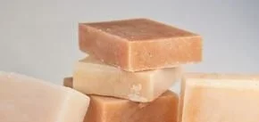 Natural pet shampoo cold process soap for a clean and healthy pet.