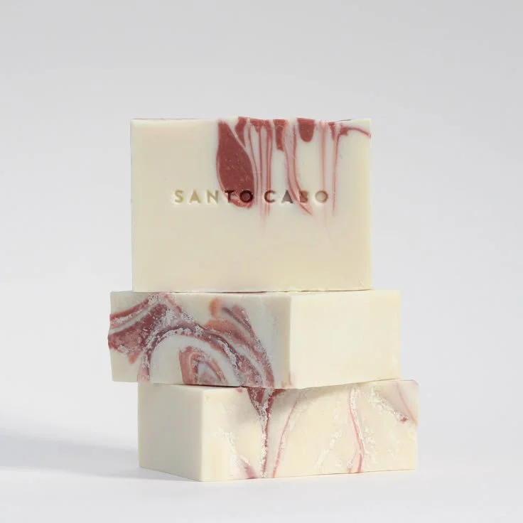 Handmade peppermint soap for refreshing and uplifting skin care