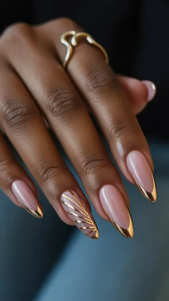Spring nails for dark skin featuring classy and trendy designs in 2026.