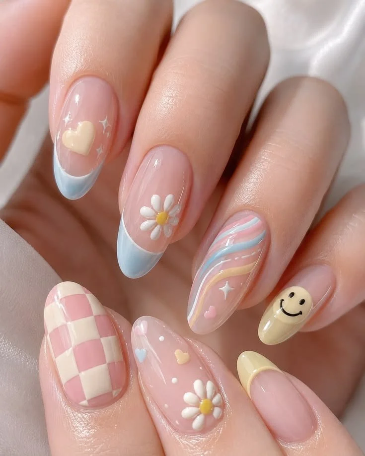 Chic DIY acrylic nail sets for beginners showcasing viral nail ideas for 2026.