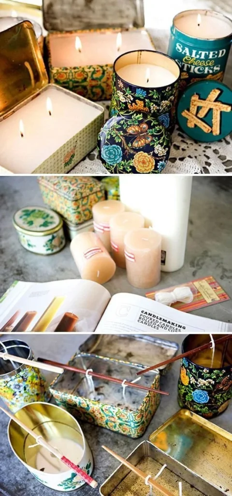 20 beautiful homemade candle designs for crafting and decoration