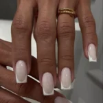 Stylish collection of 60 cute French tip nails showcasing unique designs.