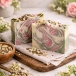 Bloom & Vine Soap bar with floral design and natural ingredients