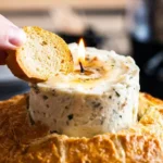 Delicious butter candle made with garlic butter for edible candles