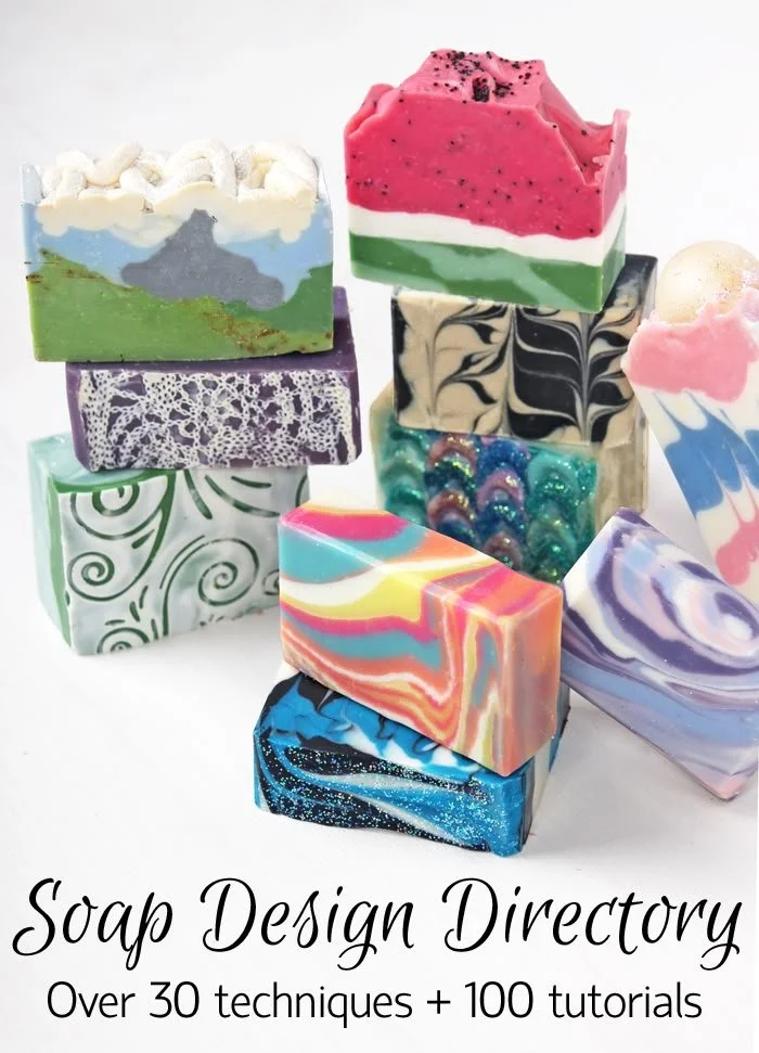Creative cold process soap design ideas for handmade soap enthusiasts.