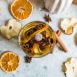 DIY Fall Oil Candle for a cozy autumn atmosphere