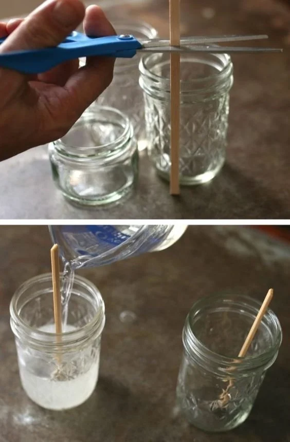 DIY candles in mason jars with easy tutorials and beautiful designs