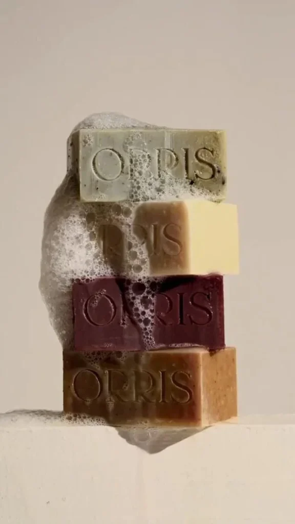 French handmade soap bars made using cold process method