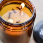 Candles with strong scent throw enhancing home ambiance.