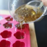 DIY natural wax melts made with herbs and natural ingredients