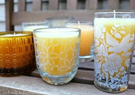 Repurposing old candles into new ones with creative DIY ideas