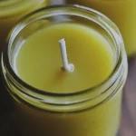Colorful DIY candles designed with candle sand for home decor