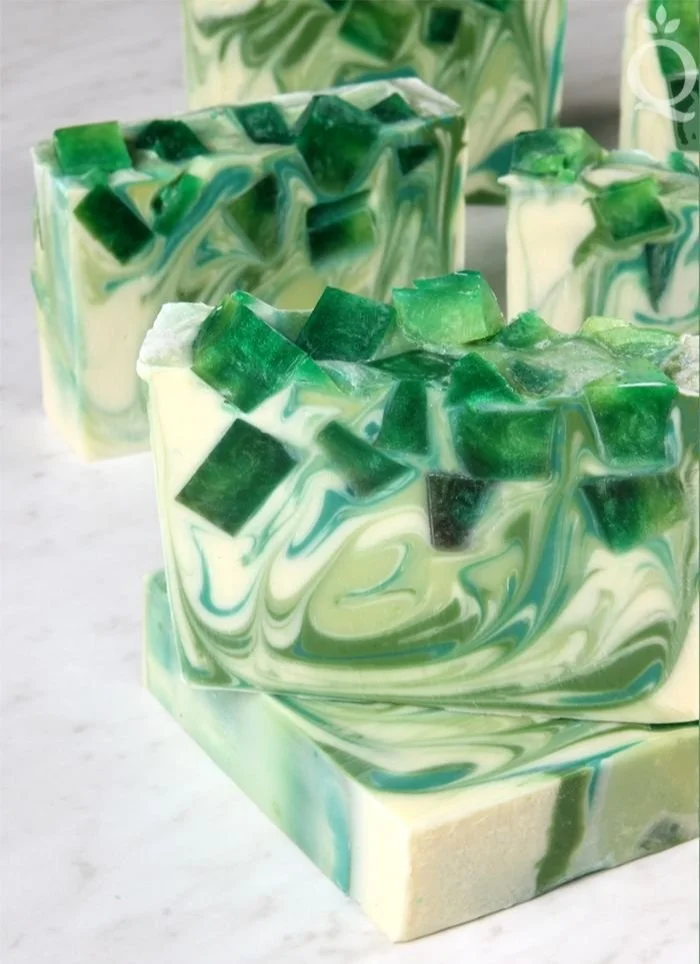 Handmade lemongrass mojito soap tutorial for beginners by TeachSoap