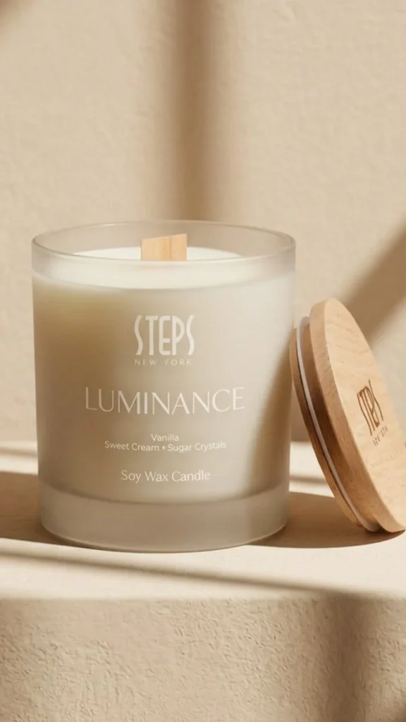 A beginner-friendly natural soy candle recipe by Luminance Candle