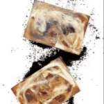 Homemade Cocoa Coffee Soap recipe for beginners using natural ingredients.