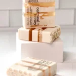 Oatmeal and Honey vegan soap bar, SLSA-free, sulfate-free, paraben-free
