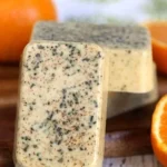 Handmade Orange Clove Soap with citrus and spice aroma