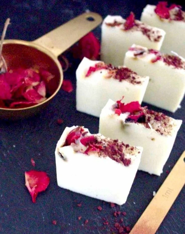 Homemade rose soap for glowing skin recipe guide