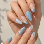 Trendy September nails featuring autumn colors and designs.