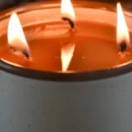 Testing various candle fragrance oils for crafting handmade candles