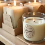 DIY candles made with granulated wax tutorial