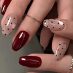 Elegant nails design for Mother's Day celebration