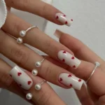 Colorful Valentine's Day Nail Ideas for DIY manicures at home