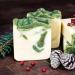 Handmade Winter Spice Pine Soap recipe for easy soap making.
